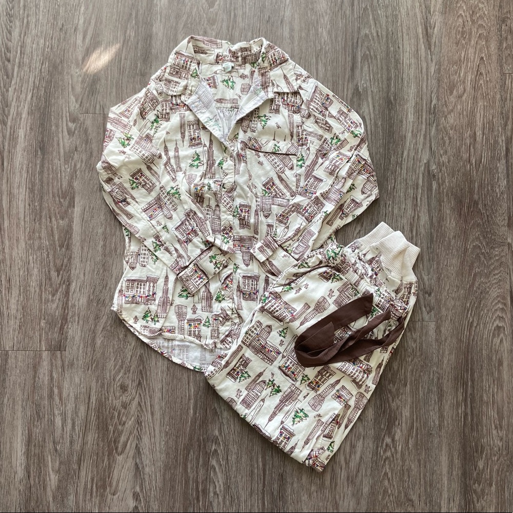 Aerie flannel PJ jogger set